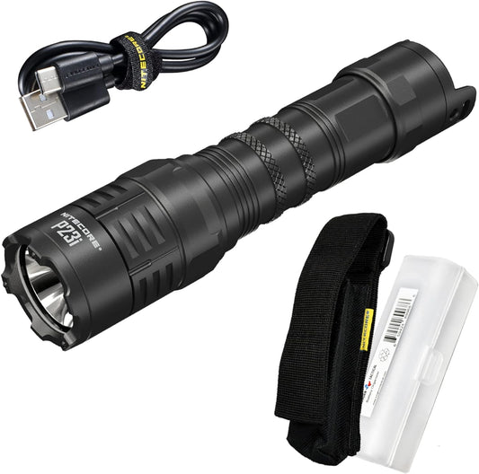Nitecore 3000 Lumen USB-C Rechargeable Tactical Flashlight 